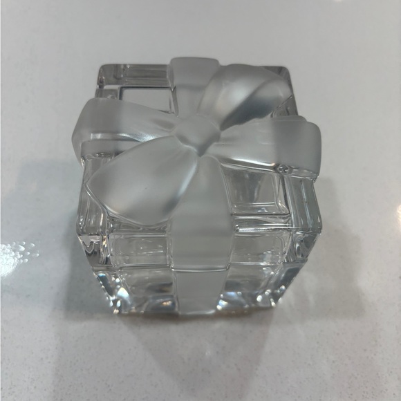 Tiffany & Co. Crystal Glass Box - Picture 2 of 10